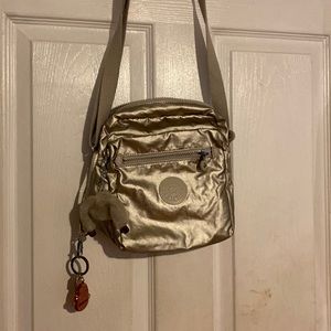 Kipling live light silver bag crossbody